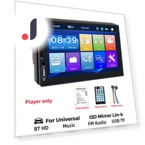 7" Car Radio Receiver — Stereo Receivers, Auto Launcher
