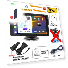 7-inch Car Radio Receiver — Stereo Receivers, Auto Accessories Home