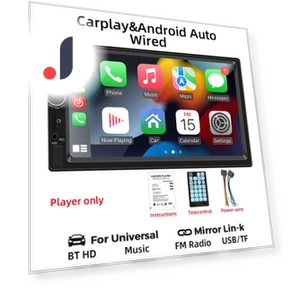 7-inch Car Stereo with Carplay and Android Auto — Stereo Receivers, Auto Launcher