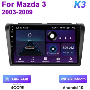 Android 12 Car Radio with GPS Navigation — Car Infotainment System, Auto Accessories Home