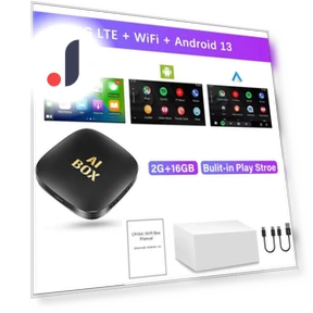 Android 13 Ai Box Carplay Android Auto Adapter — Car Installation Essentials, Auto Launcher