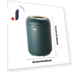 Automatic Trash Bin with Lid — Waste Baskets, World Auto Parts