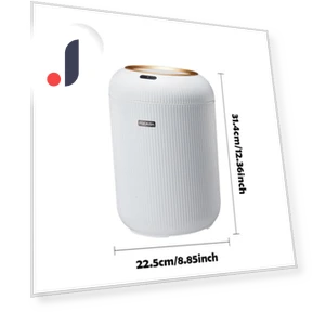 Automatic Trash Can with Lid — Kitchen Cans, World Auto Parts