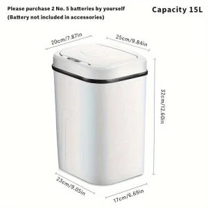 Electric Smart Trash Can — Smart Trash Can, World Auto Parts