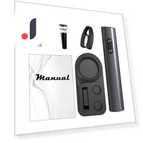 Electric Wine Opener Set — Wine Bottle Openers, Dainty