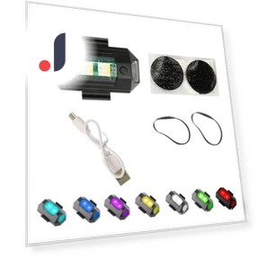 Magnetic Light Flashing USB Night Light — Flashlights, Auto Launcher