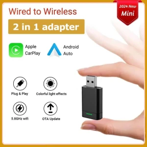 Mini Wireless Carplay Smart Box — Car Infotainment System, Auto Launcher