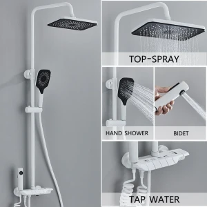 Smart Digital Display Shower Mixer Set, JOHO - CarGear