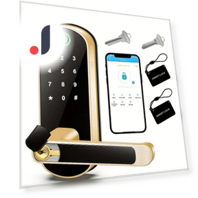 Smart Fingerprint Door Lock — Smart Home Security, Auto Launcher