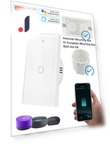 Smart Light Switch — Dimmer Switches, Tuya