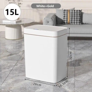 Smart Touch Trash Bin — Smart Trash Can, DC-HOME-4