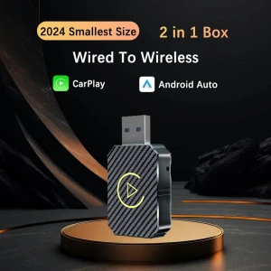 USB CarPlay AI Box 2in1 — Car Infotainment System, Auto Launcher