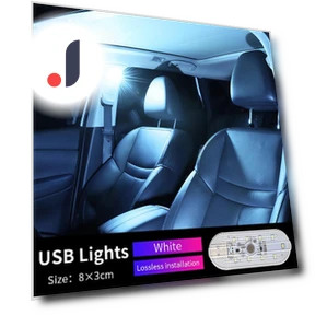 USB Sensor Rechargeable Touch LED Lamp — Courtesy Lamp, Cars Auto Home