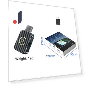 Wireless CarPlay Android Auto Adapter — Stereo Receivers, Auto Launcher