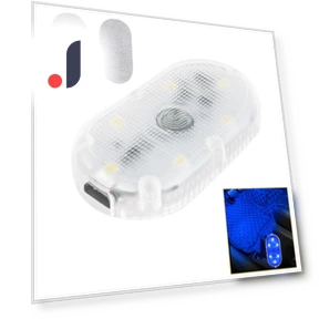 Wireless LED Car Interior Lights — Light Kit, Auto Launcher