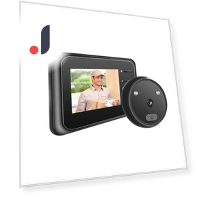 1080P WiFi Smart Door Viewer — Smart Home Security, JOHO - CarGear