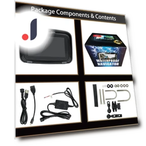 5-inch Waterproof Wireless Touchscreen Display — Navigation & GPS Accessories, Auto Accessories Home