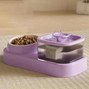 Automatic Pet Water Fountain and Feeder, Pawstrip