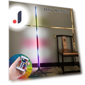Corner Floor Lamp RGB LED Smart APP Remote Control — Standing Lights, GYROBALL
