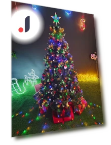 LED Ring Lights for Christmas Trees and Garden Decoration — String Lights, AI Supermarket