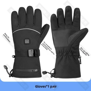 Motorcycle Gloves with Heating — Heated Gloves, Cozy Up Sport