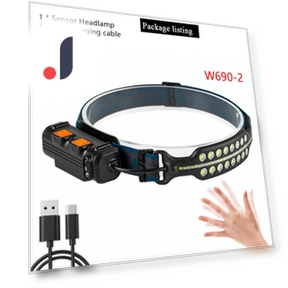Multifunctional Sensor Headlamp — Flashlights, JOHO - CarGear