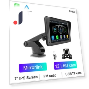 Portable IPS Player Android Auto Carplay — Stereo Receivers, Auto Launcher