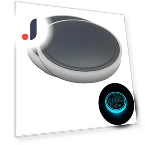 Rechargeable Smart Sensing Car Cup Holder Lights — Courtesy Lamp, Car Maintenance
