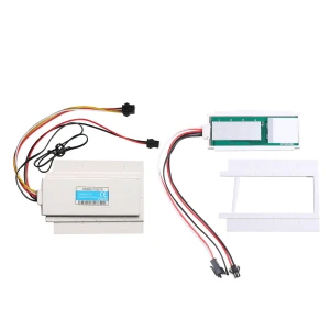 Single Button Touch Sensor with Clock and Temperature Display, Wit angel