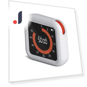 Smart Silent Visual Analog Timer — Timers, Home Furnishing Department Mall