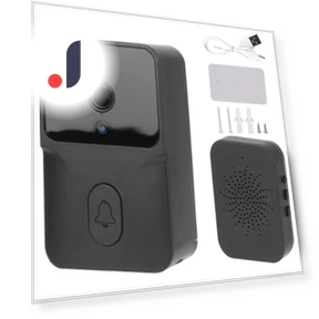 Smart Wireless 1080P HD Video Doorbell Camera — Smart Home Security, DC-HOME