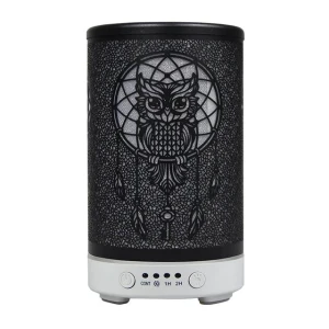 Ultrasonic Air Humidifier with LED Light — Essential Oil Diffuser, Lntelligent Living Hall