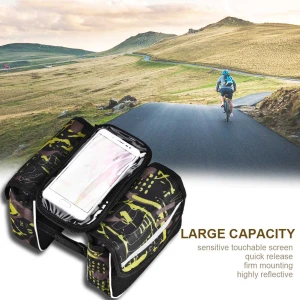 Waterproof Touchscreen Phone Pouch, WEST BIKING