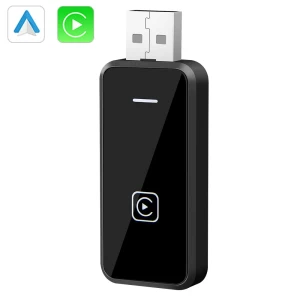 Wireless Mini Box 2-in-1 CarPlay Android Auto Plug-in, Cars Auto Home