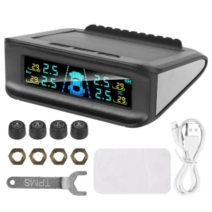 Wireless Solar Power Tire Pressure Monitoring System, Dream Garage