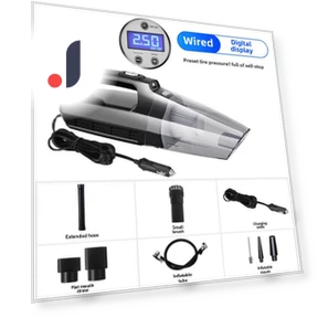 4-in-1 Car Vacuum Pump with Wireless Charging — Vacuums, GearUp AutoMoto