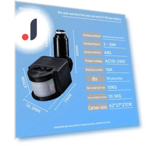 Adjustable Infrared Motion Sensor — Motion Sensors, Smarter than future