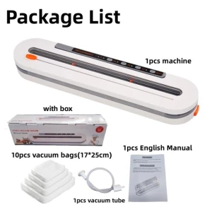 Automatic Powerful Household Vacuum Sealer with Cutter, Houspace