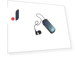 Bluetooth Headset with Clip-on Earpiece — Headsets, SmartGears