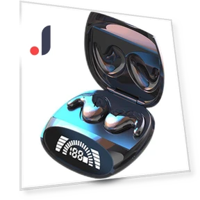 Bluetooth Headset with Dual Earbuds — In-Ear Headphones, AI Supermarket