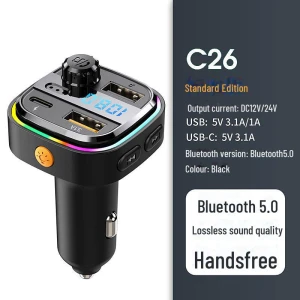 Bluetooth MP3 and FM Transmitter Car Charger, Home of smartphone & tablet accessories