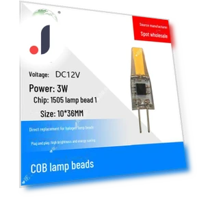 LED G4 COB Silicone Lamp with Adjustable Brightness — LED, AI Supermarket