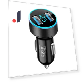 Mini Car Charger with Dual USB Ports — Vehicle Power Solutions, AI Supermarket