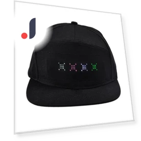 Programmable LED Message Cap — Wearable Accessories, Inner Beauty Show