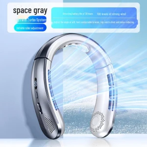 Silent USB Neck Fan with Rechargeable Battery, Perfect choice for your home