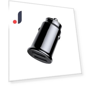 Smart Car Charger with Dual USB Ports — Vehicle Power Solutions, AI Supermarket