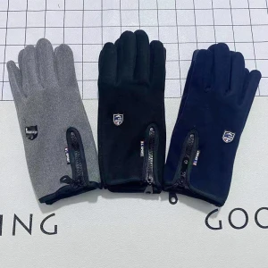 Waterproof Cycling Gloves with Touchscreen and Zipper, TopSky