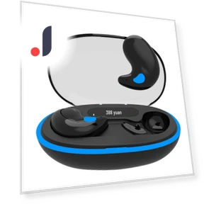 Wireless Sleep Headphones with Bone Conduction — Over-Ear Headphones, AI Supermarket