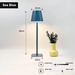 3-color touch dimmable LED desk lamp, New style home