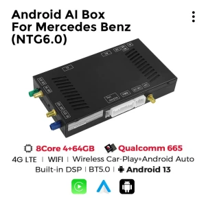 8Core Qualcomm 665 Android Ai Box — Car Infotainment System, Auto Launcher